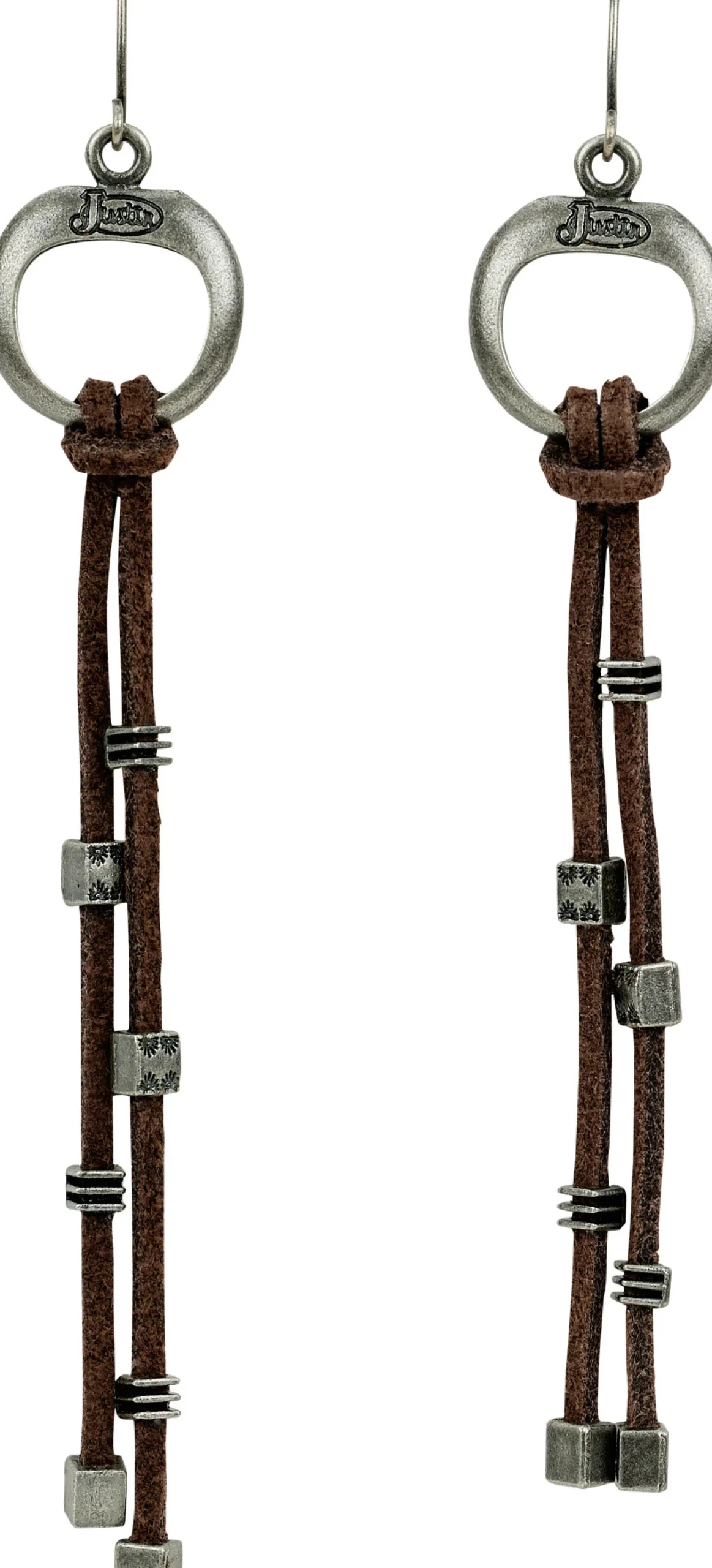 Justin Boots Justin Women'S Suede Lacing Earrings Brown Discount