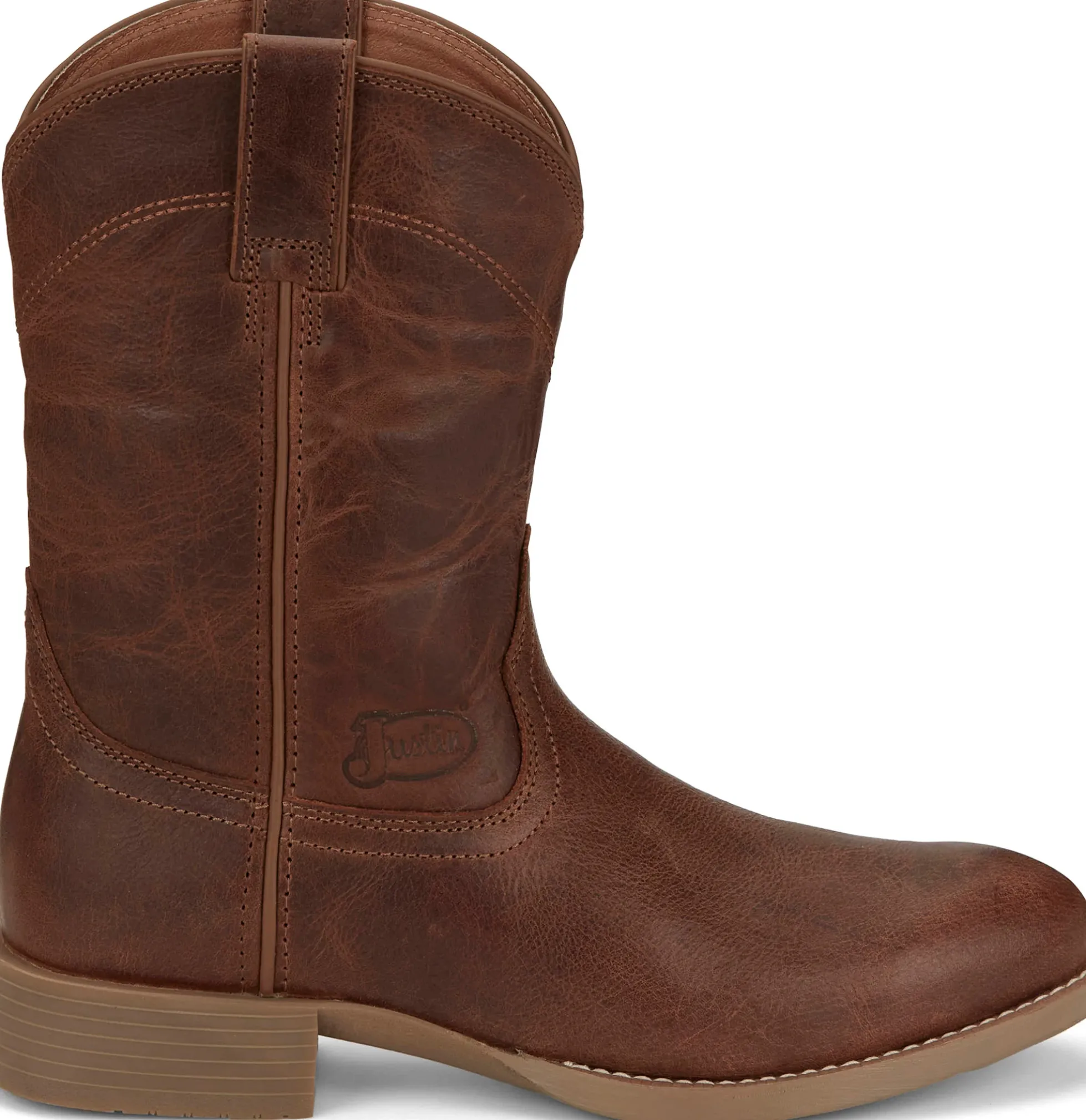 Justin Boots Kilgore 10" Stampede Roper Hickory Best