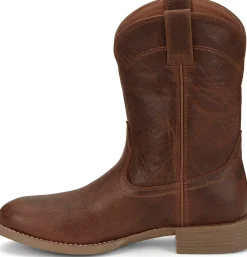 Justin Boots Kilgore 10" Stampede Roper Hickory Best