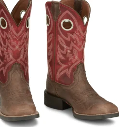 Justin Boots Liberty 11” Western Boot River Stone