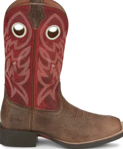 Justin Boots Liberty 11” Western Boot River Stone