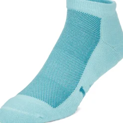 Justin Boots Low Cut Socks Turquoise Best