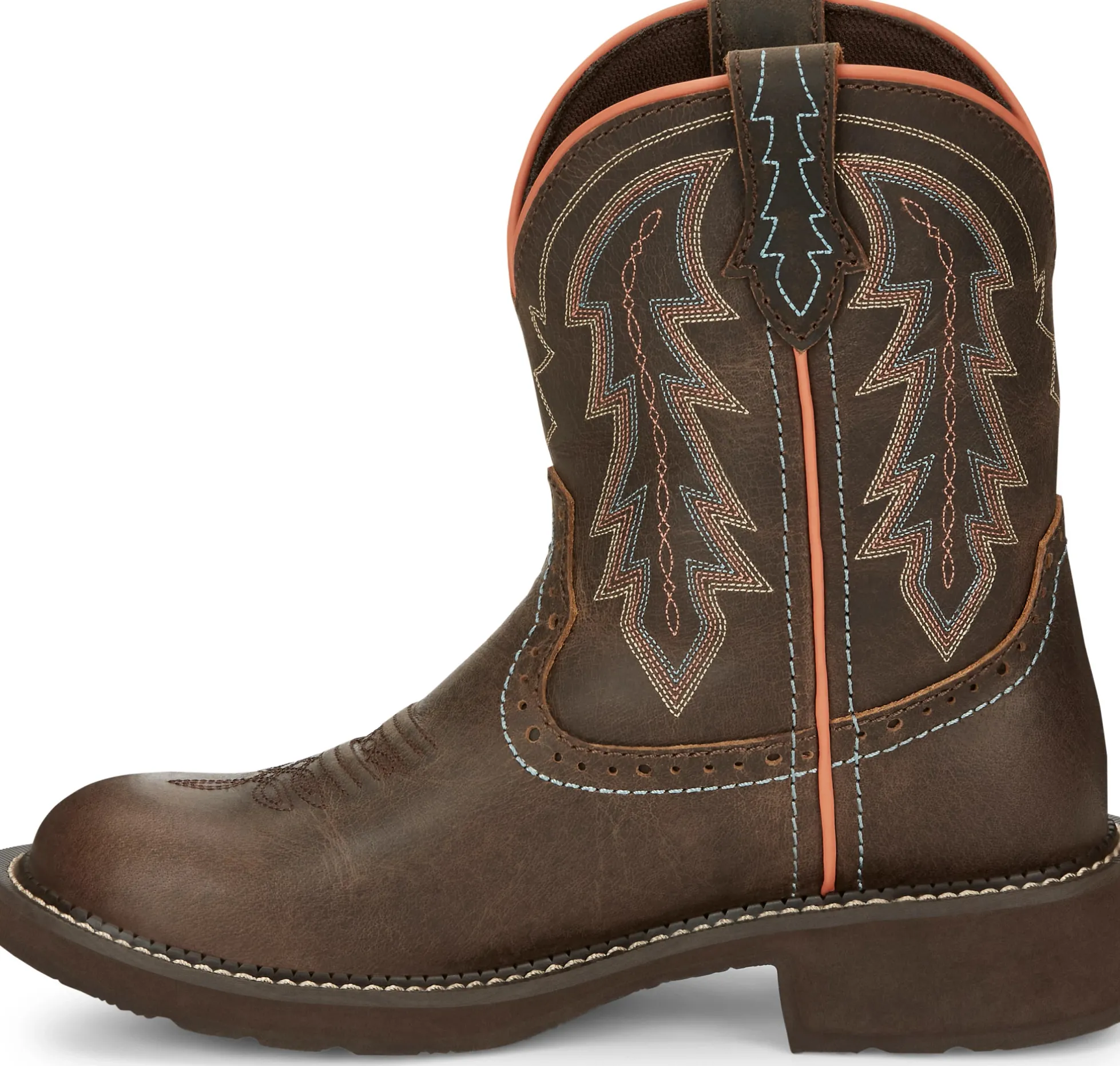 Justin Boots Lyla 8" Western Boot Brown Sale
