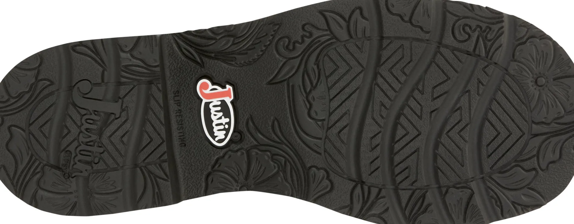Justin Boots Lyla 8" Western Boot Black New