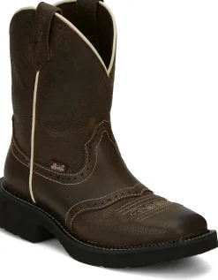 Justin Boots Mandra 8" Western Boot Brown