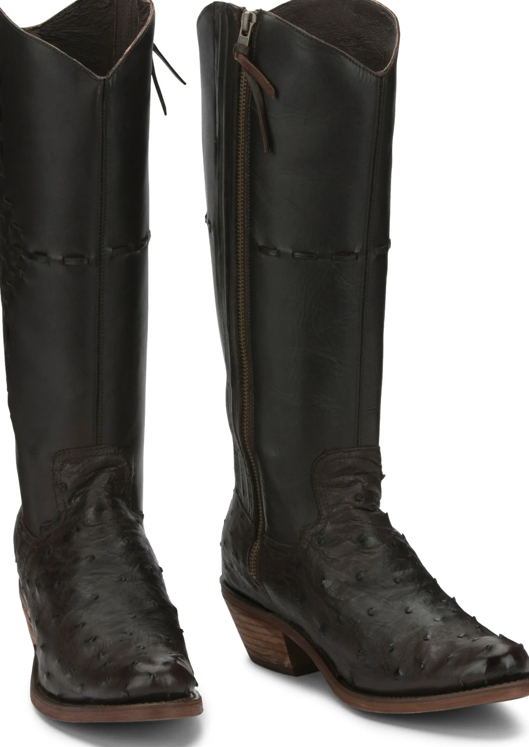 Justin Boots Mcalester 15" Full Quill Western Boot Nicotine Brown Sale