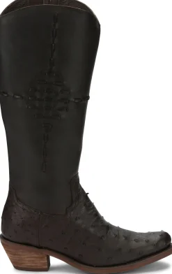 Justin Boots Mcalester 15" Full Quill Western Boot Nicotine Brown Sale