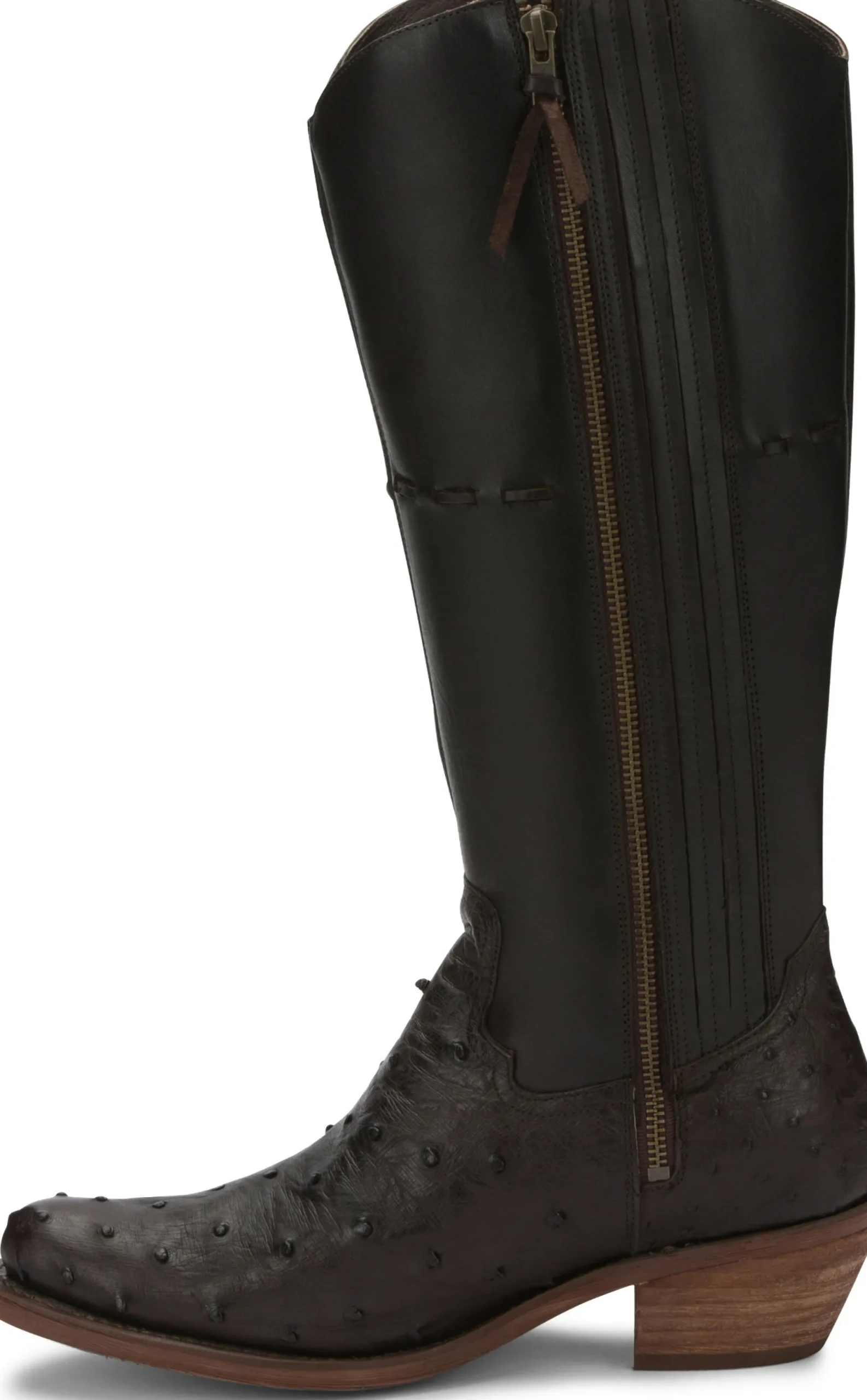 Justin Boots Mcalester 15" Full Quill Western Boot Nicotine Brown Sale