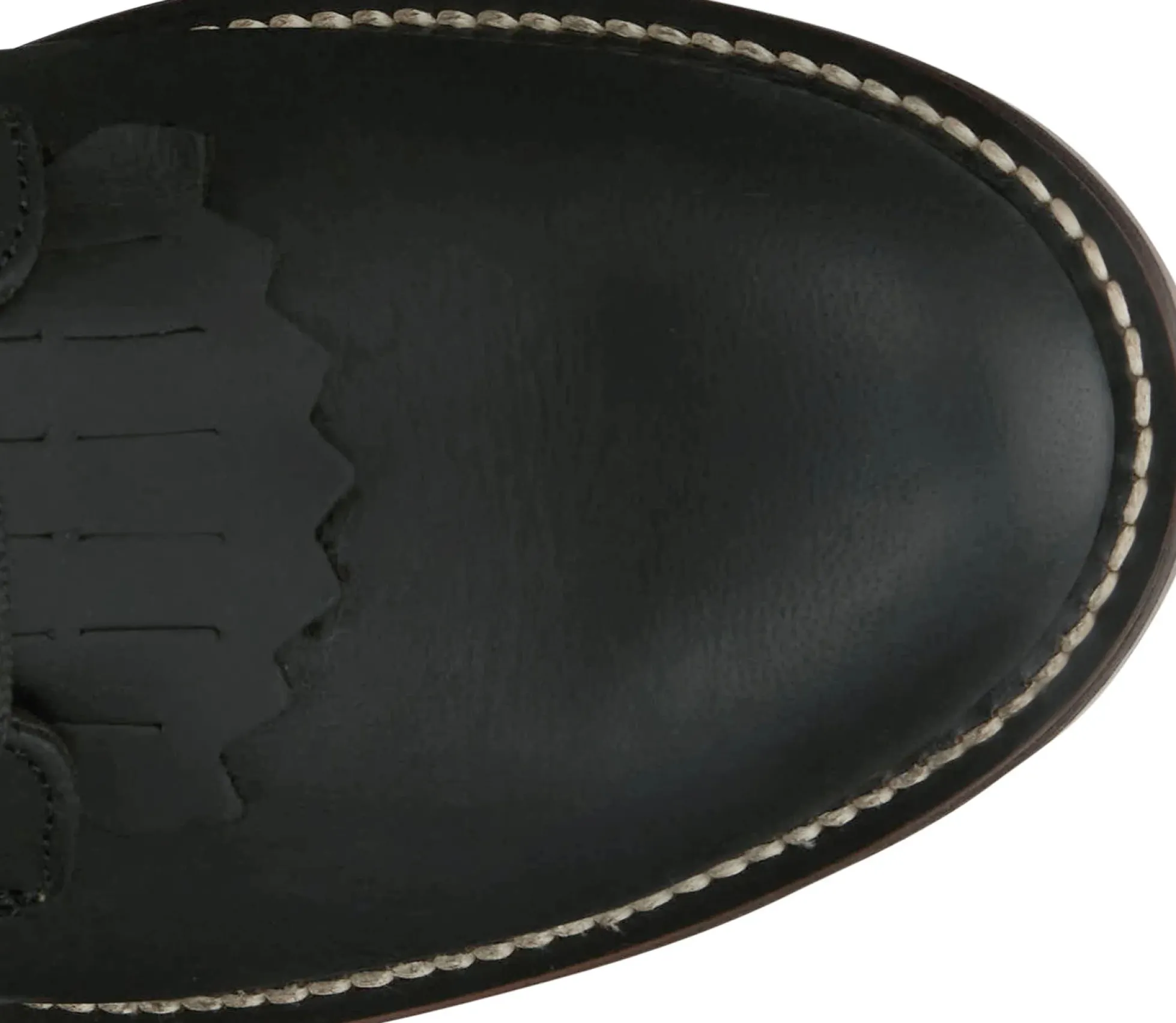 Justin Boots Mckean 7" Lace-Up Roper Black Clearance
