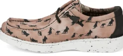 Justin Boots Men's Hazer Print Tan Clearance