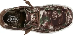 Justin Boots Men's Hazer Print Palms Hot