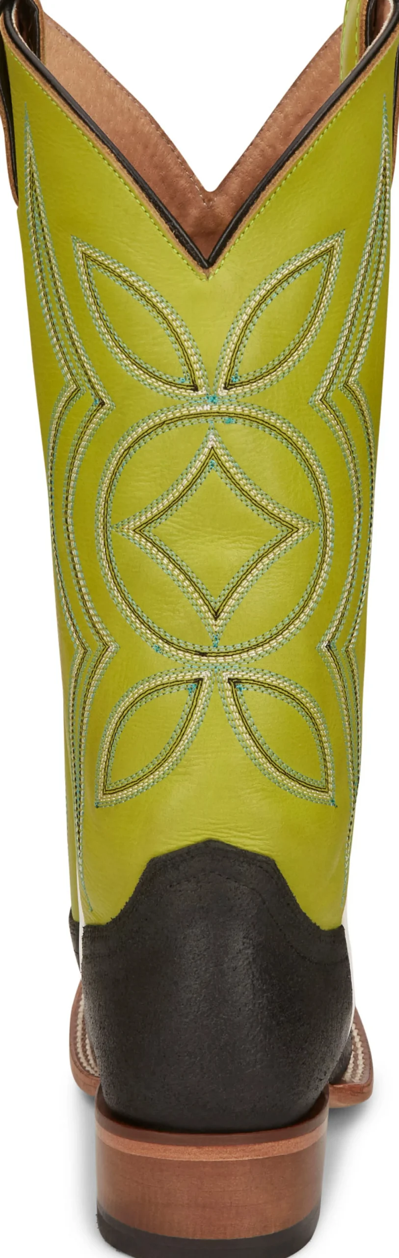 Justin Boots Minick 13" Pull-On Women'S Boot Lime Green New