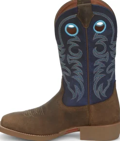 Justin Boots Muley 12" Western Peanut Tan
