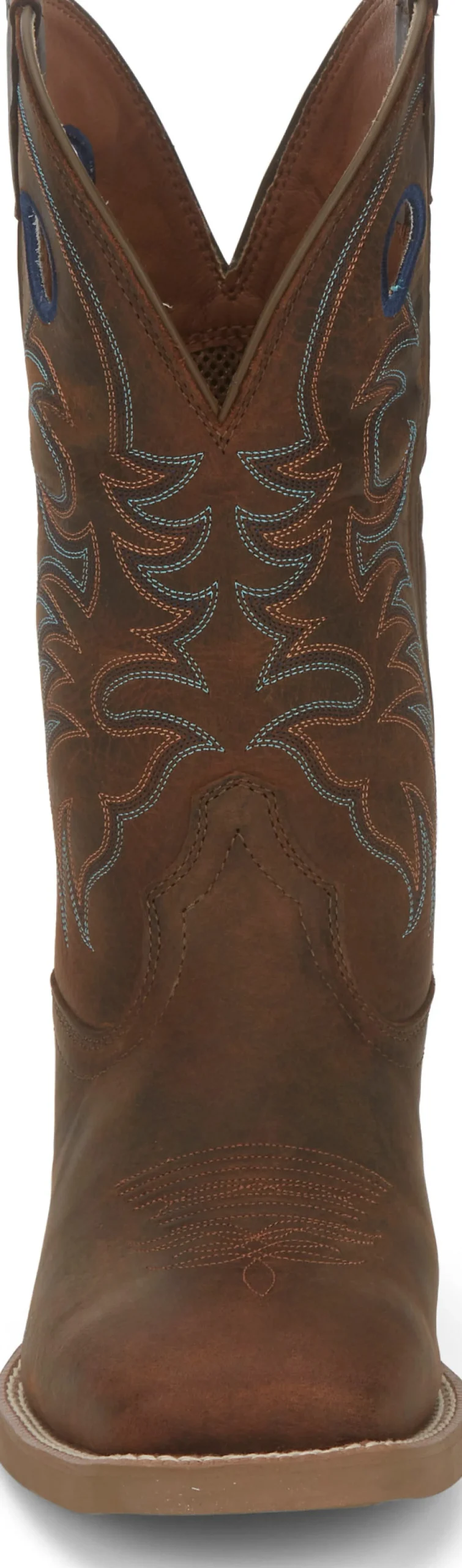 Justin Boots Muley 12" Western Coffee Brown Discount
