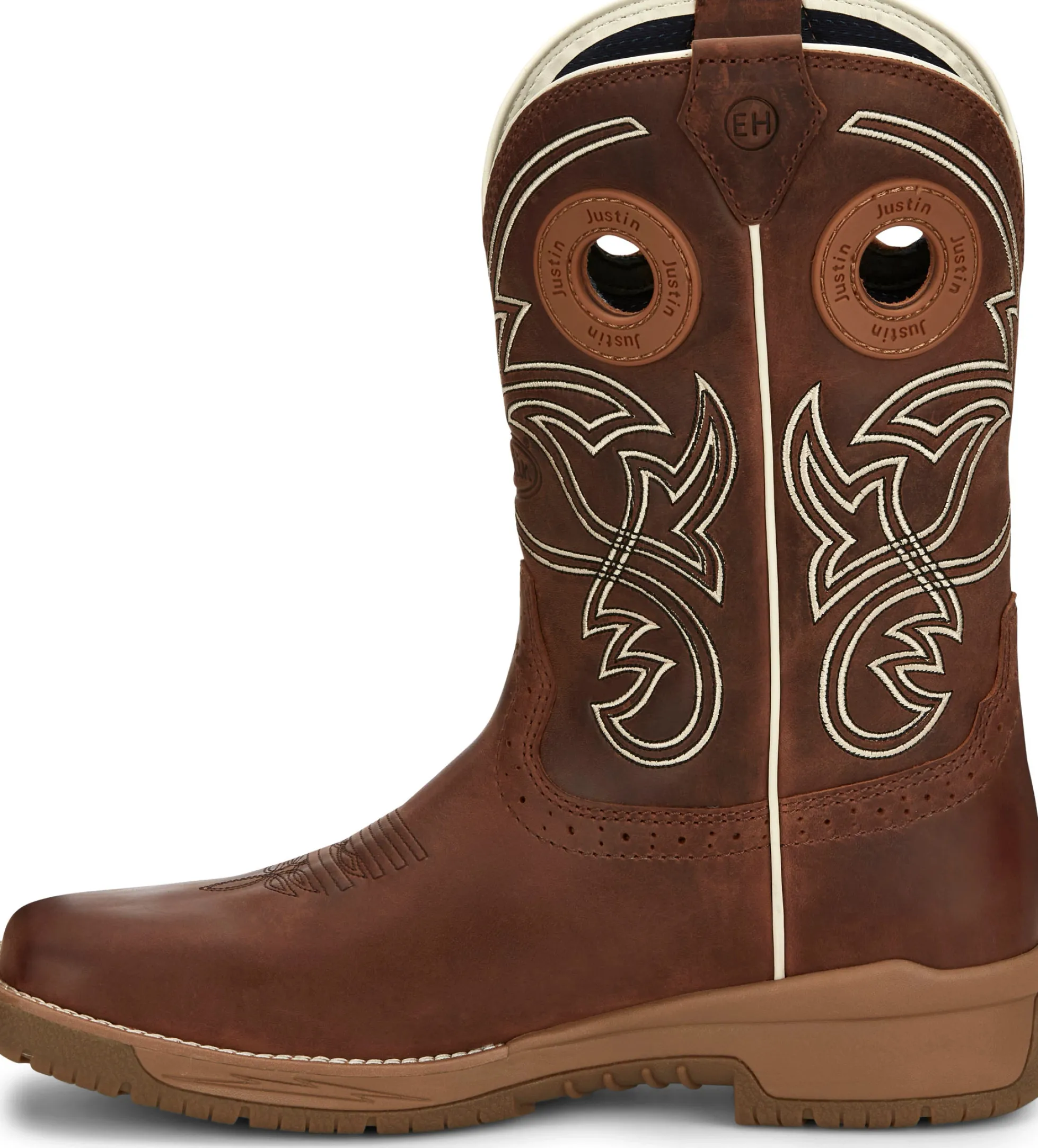 Justin Boots Nitread 11" Waterproof Spice Outlet