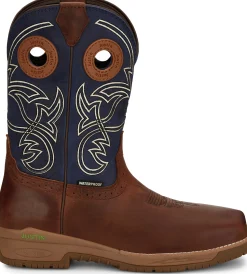 Justin Boots Nitread 11" Waterproof Prussian Discount