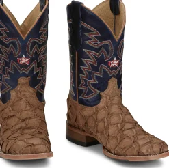 Justin Boots Ocean Front 11" Pirarucu Tan