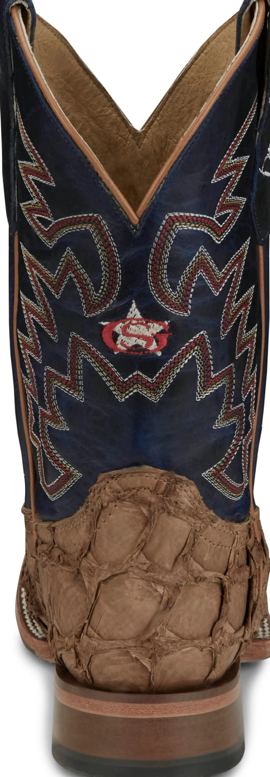 Justin Boots Ocean Front 11" Pirarucu Tan