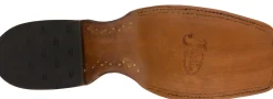 Justin Boots Pascoe 13" Full Quill Ostrich Antique Saddle Outlet