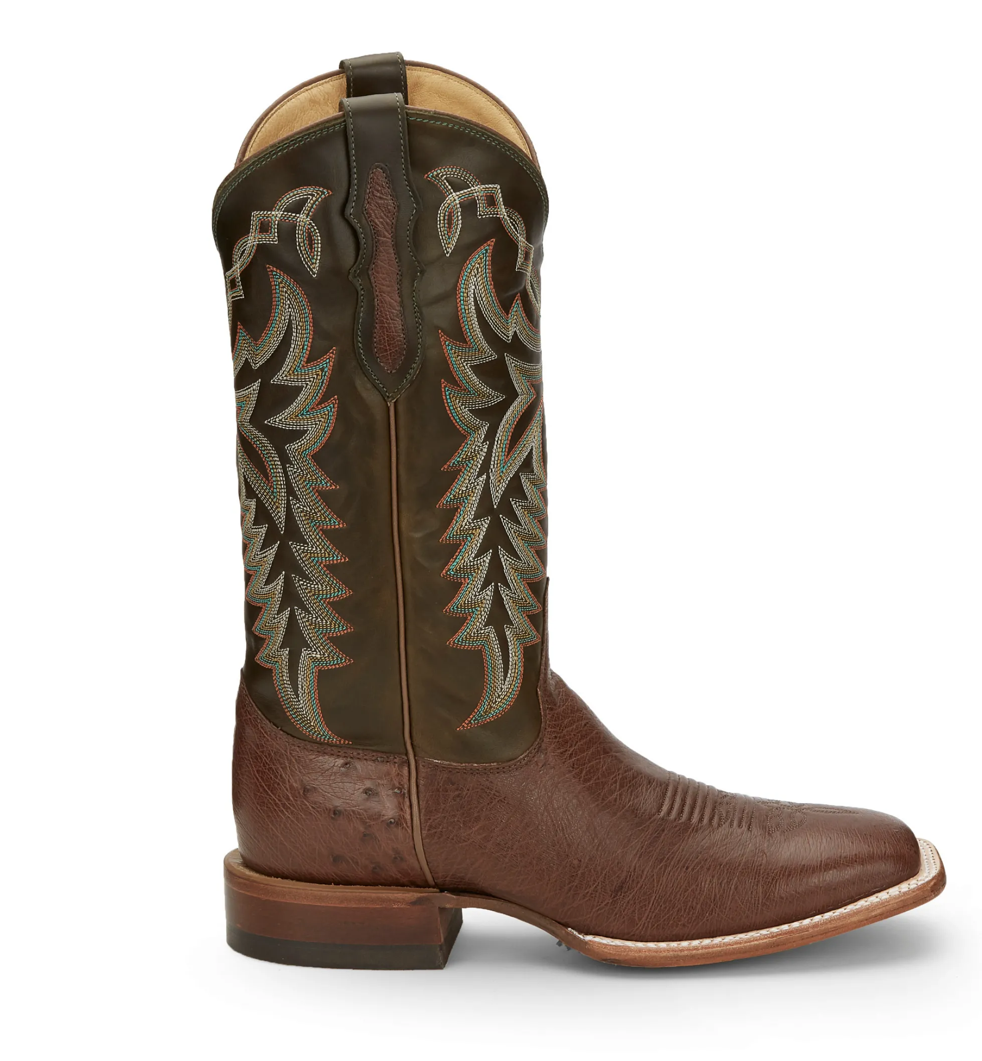 Justin Boots Pascoe 13" Smooth Ostrich Kango Cowboy Online