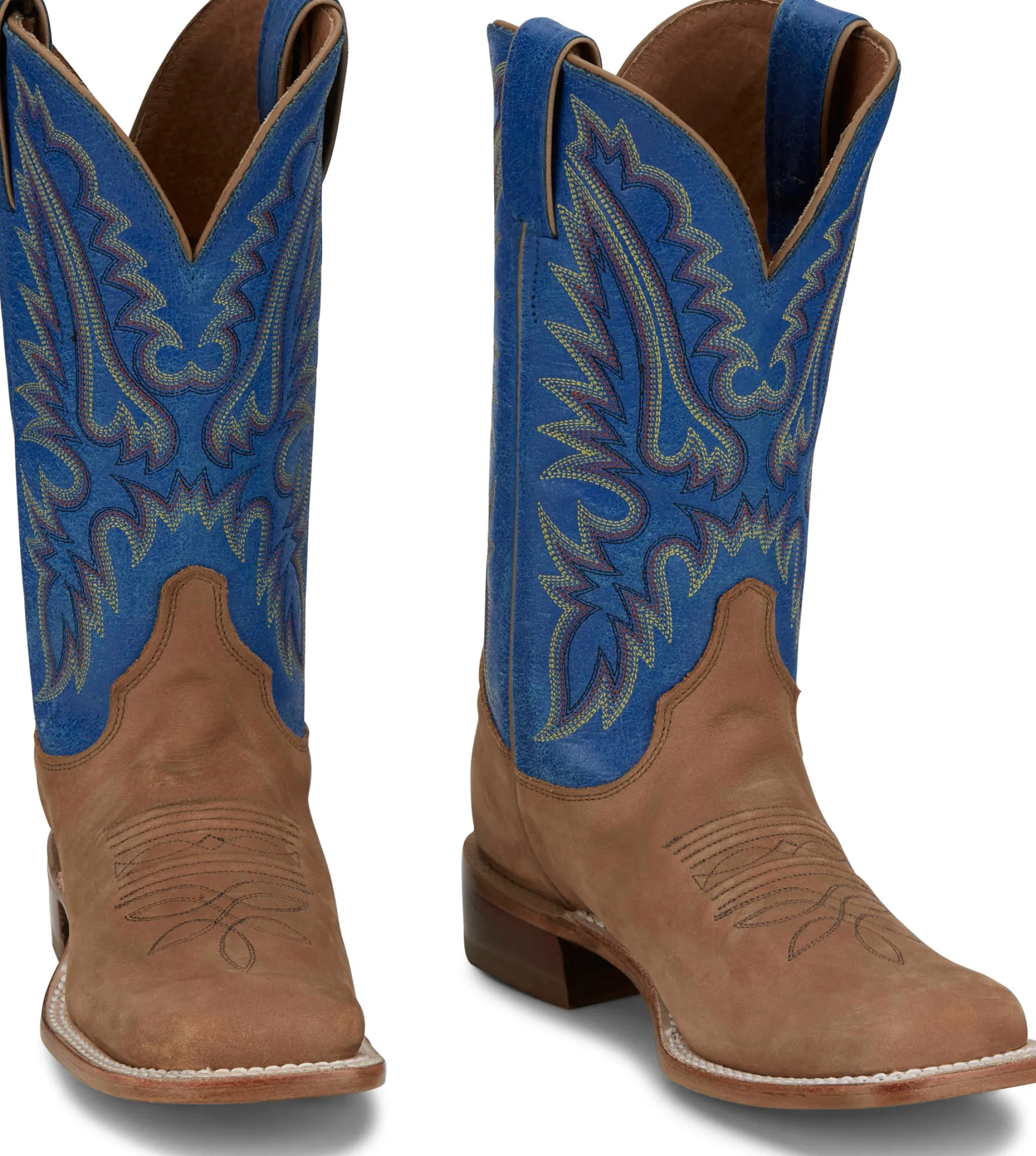 Justin Boots Peyton 11" Western Boot Distressed Cognac Outlet