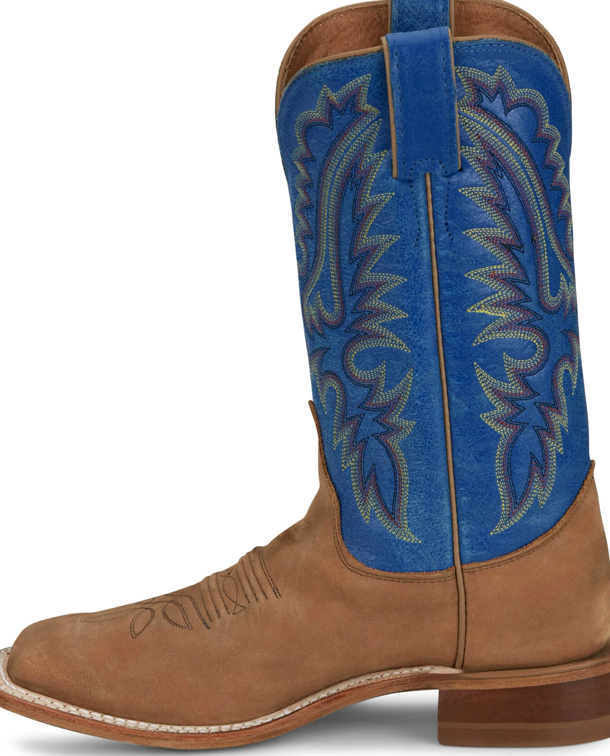 Justin Boots Peyton 11" Western Boot Distressed Cognac Outlet