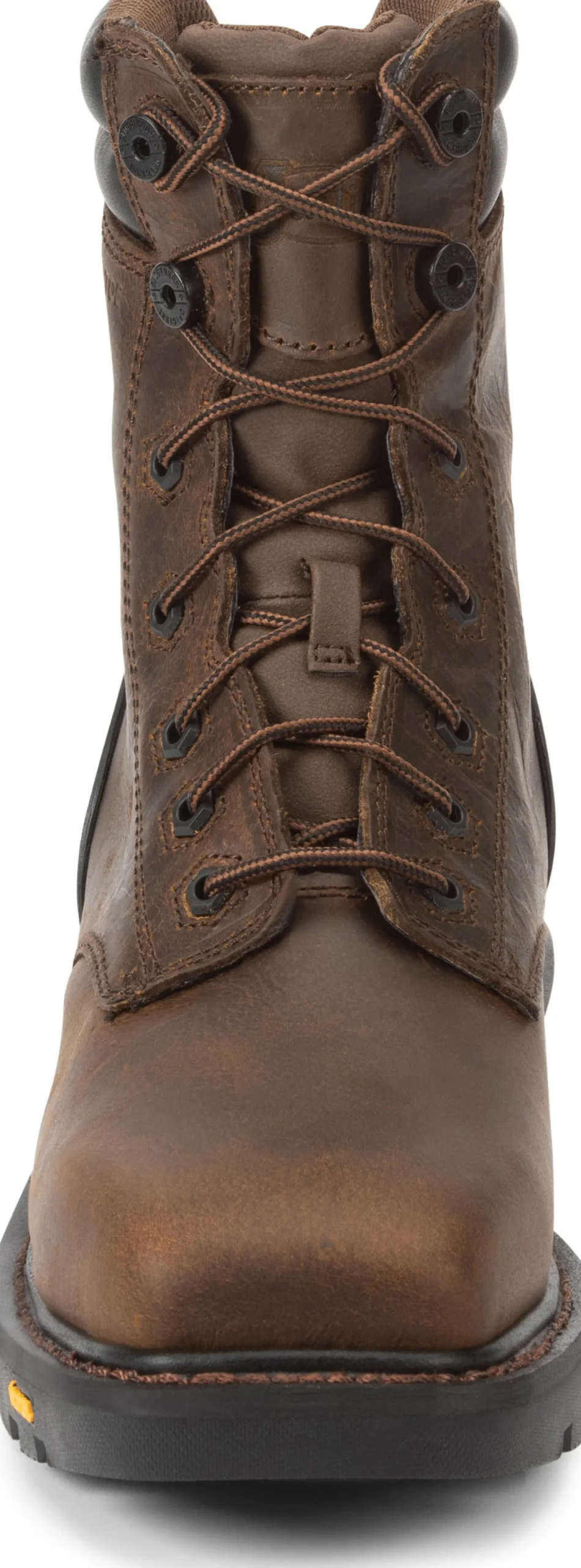 Justin Boots Pipefitter 8" Steel Toe Aged Bark Outlet