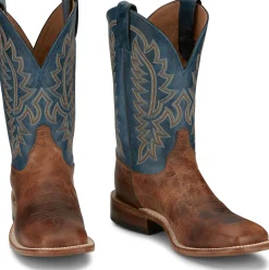 Justin Boots Poston 11" Western Amber Sale