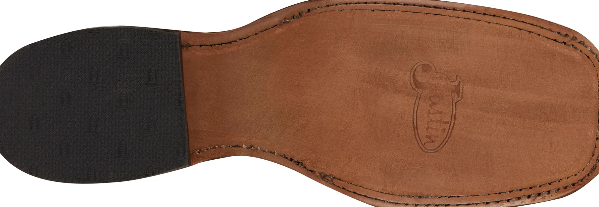 Justin Boots Poston 11" Western Amber Sale