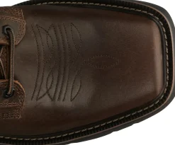 Justin Boots Pulley 8" Work Aged Bark Sale