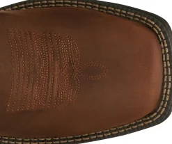 Justin Boots 8" Rush Waterproof Work Boot Cedar Brown