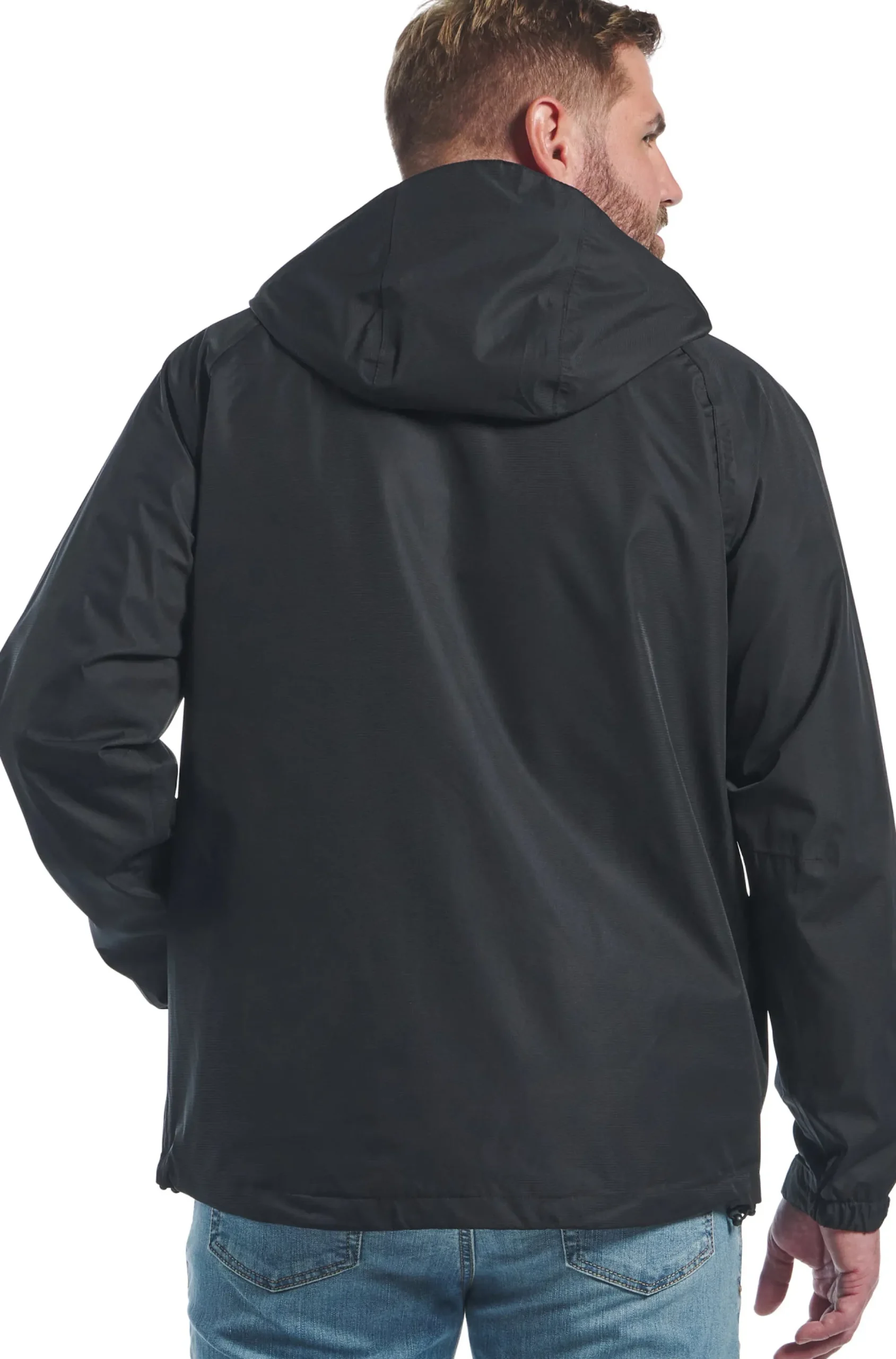 Justin Boots Rain Jacket Black Sale