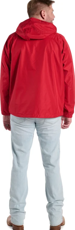 Justin Boots Rain Jacket Red Best
