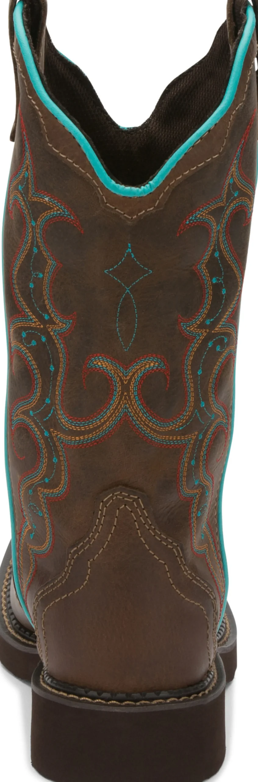 Justin Boots Raya 12" Western Boot Brown Outlet