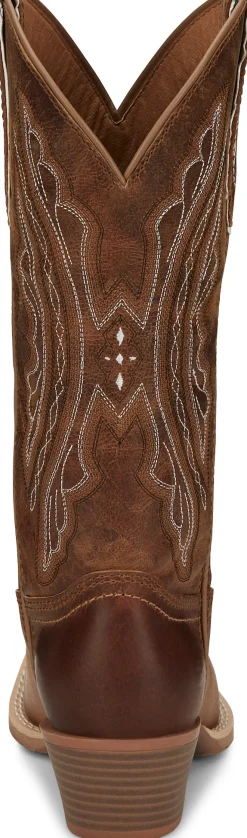 Justin Boots Rein 12" Western Boot Waxy Tan