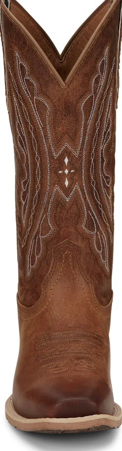 Justin Boots Rein 12" Western Boot Waxy Tan