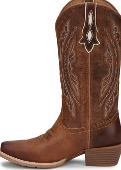 Justin Boots Rein 12" Western Boot Waxy Tan
