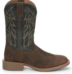 Justin Boots Rendon 11" Western Barnwood Discount