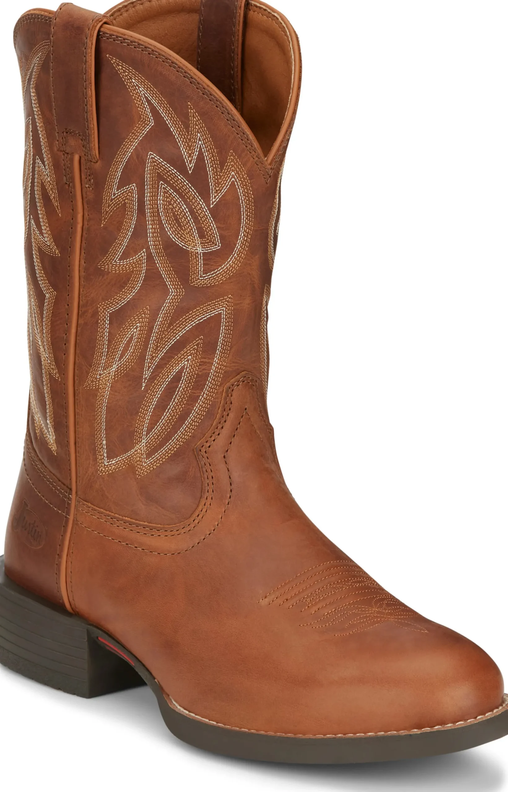 Justin Boots Rendon 11" Western Cognac Outlet