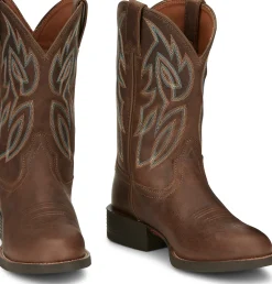 Justin Boots Rendon 11" Western Pecan New