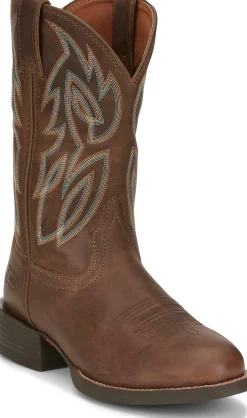 Justin Boots Rendon 11" Western Pecan New
