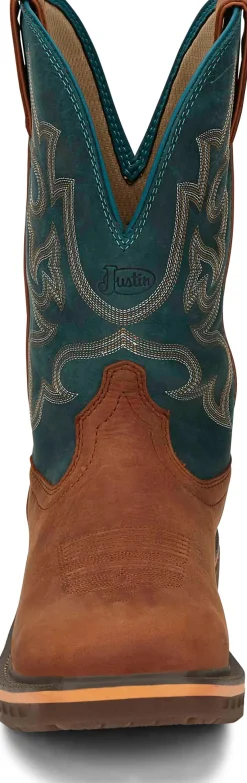 Justin Boots Resistor 11" Nano Comp Toe Russet Outlet