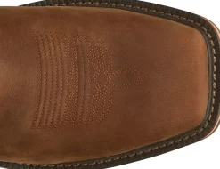 Justin Boots Resistor 11" Waterproof Nano Comp Toe Rustic Outlet