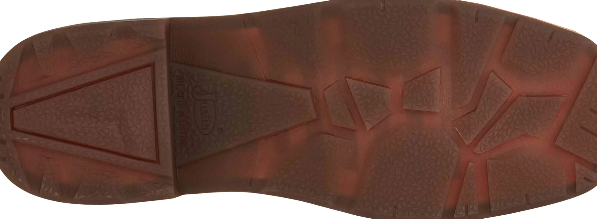 Justin Boots Resistor 11" Waterproof Nano Comp Toe Rustic Outlet