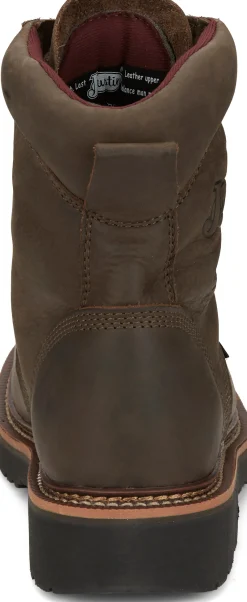Justin Boots Rivot 8" Lace Up Hickory Brown Online