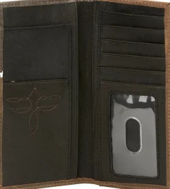 Justin Boots Rodeo Wallet Brown Hot