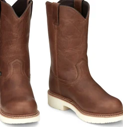Justin Boots Round-Up 11" Steel Toe Limited Edition Brentwood Discount