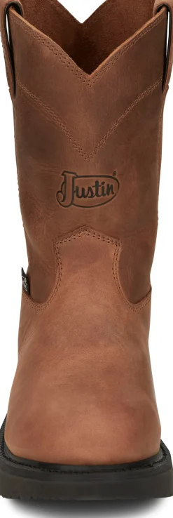 Justin Boots Round-Up 10” Work Aged Bark Hot