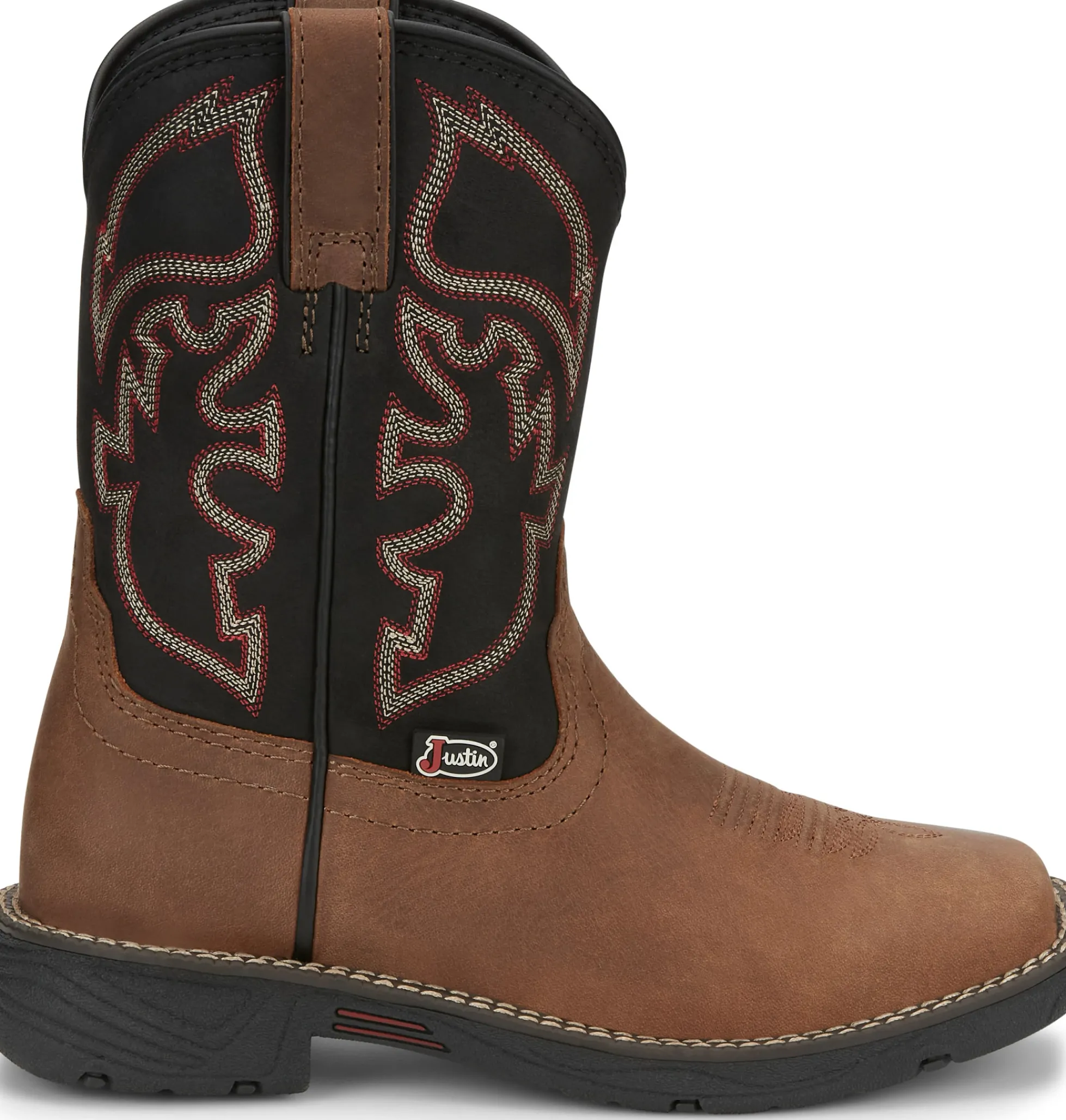 Justin Boots Rush Junior Kids Cowboy Boot Tan Best