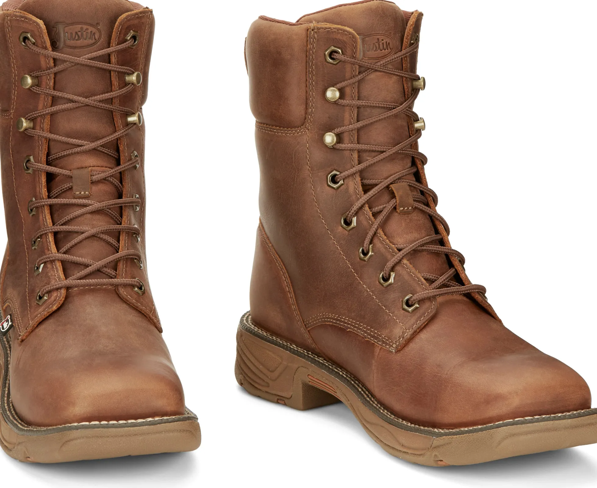 Justin Boots Rush 8" Waterproof Barley Outlet